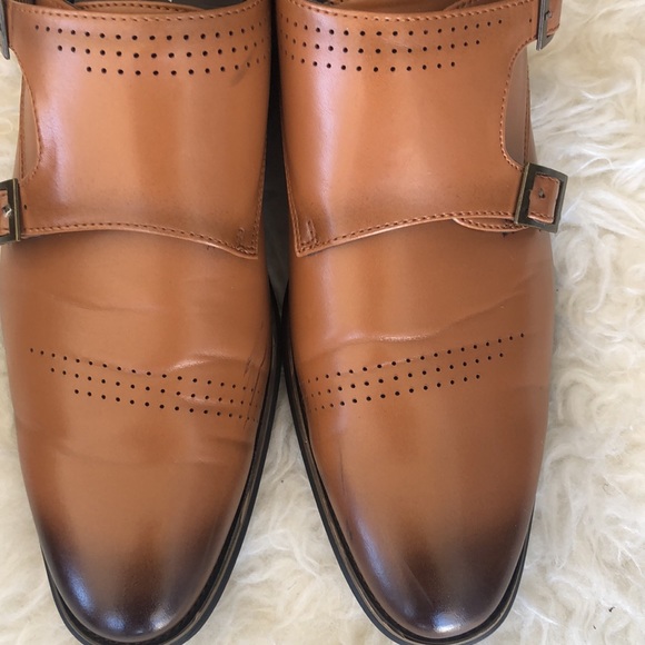 Jivana Milan Men Dress Shoes Monkstraps - Picture 7 of 16